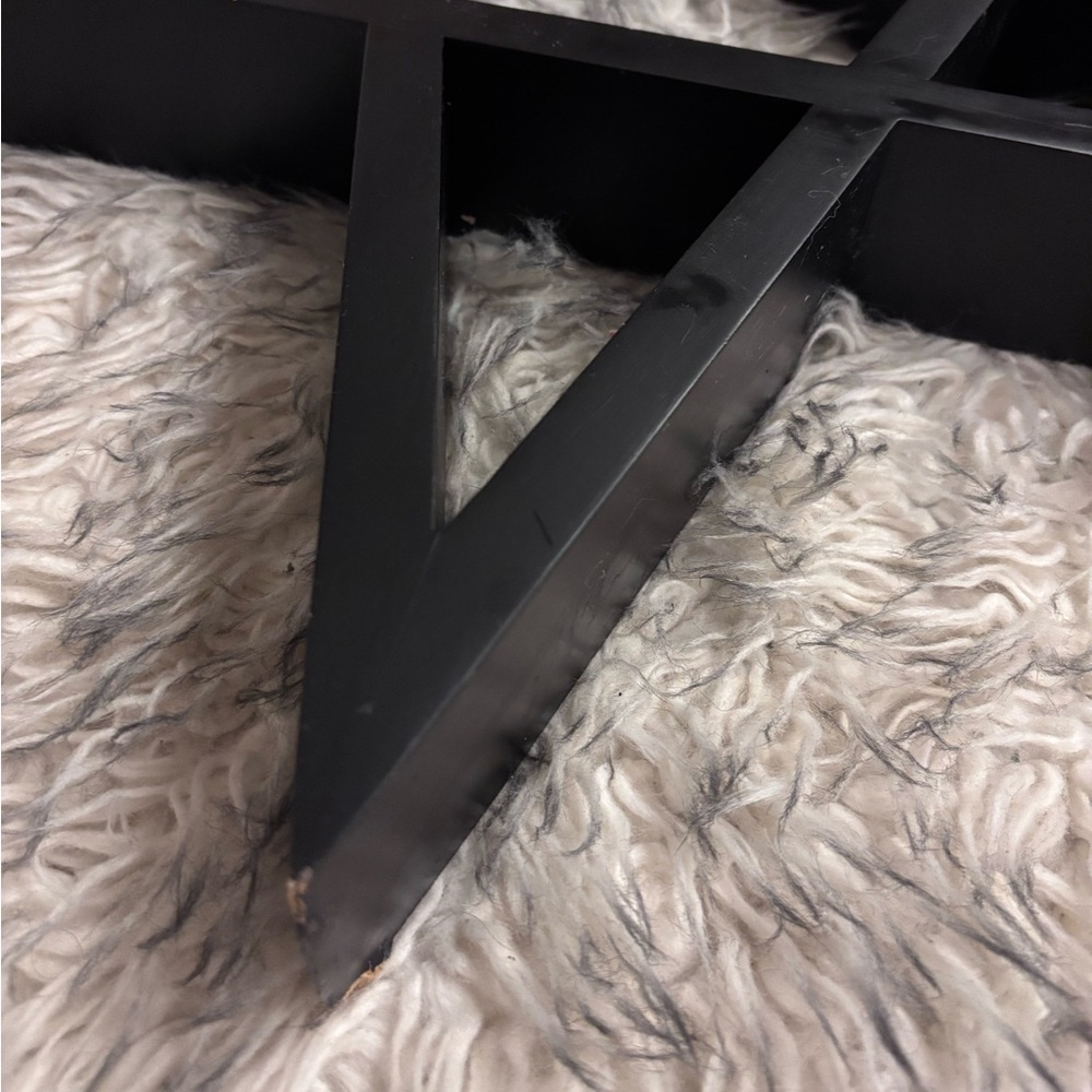 Killstar Pentagram Display Shelf - Black - Picture 2 of 7